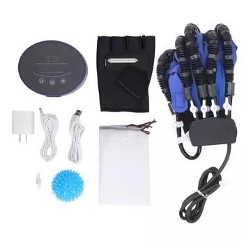 Реабилитационный тренажер-робот-перчатки, гемиплегия, устройство для тренировки пальцев рук для взрослых XL