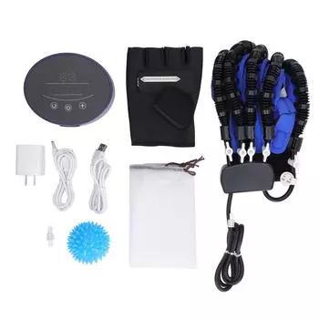 Реабилитационный тренажер-робот-перчатки, гемиплегия, устройство для тренировки пальцев рук для взрослых XL