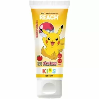 Reach Kids toothpaste 60G x 5 pieces set (apple flavor)