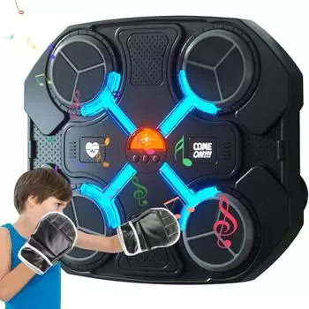 Reaction Exercise Smart Music Boxing Machine Black/Pink Reaction Training Home C