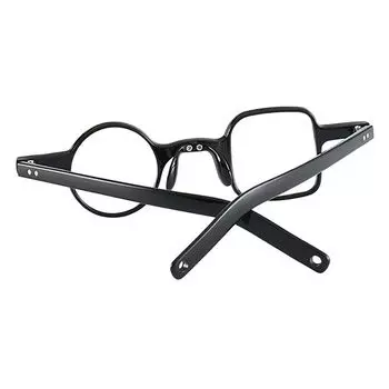 Reading Glasses Hyperopia Eyewear Glasses Asymmetrical Presbyopic Glasses Computer Glasses black-+300