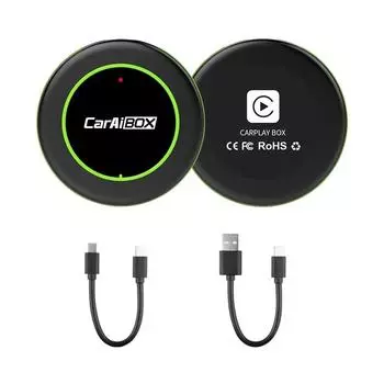 REAKOSOUND 5.0 проводной к беспроводной Android Auto Box беспроводной адаптер CarPlay Smart Car Ai Box Wi-Fi Bluetooth автоматическое подключение Plug&Play