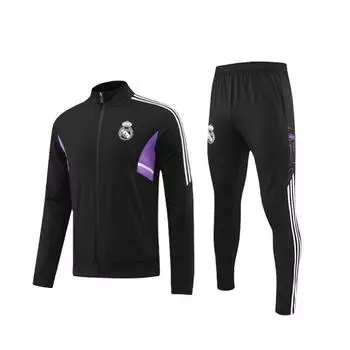 Real 2324 Season Madrid Adult Tracksuit Football Jersey Long Sleeve Suit Gift M