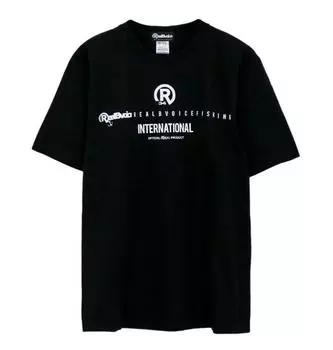 Футболка Real B Voice FH-001 с коротким рукавом GT размер L черная (0847)