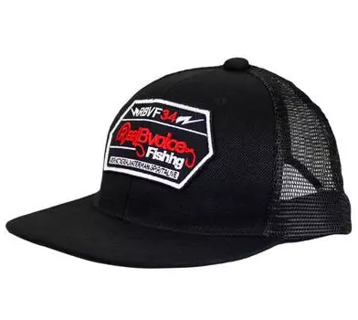 Real B Voice FH-016 Cap Flat Size Free Black Mesh (3800)