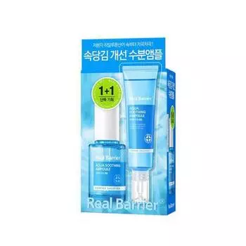 REAL BARRIER Aqua Soothing Ampoule 30ml 1+1 Special Set 2items