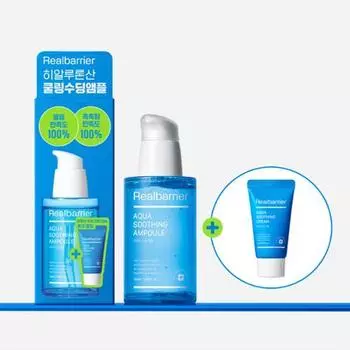 Real Barrier Aqua Soothing Ampoule 50ml Special (+Aqua Soothing Cream 25ml)