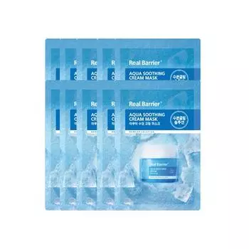 REAL BARRIER Aqua Soothing Cream Mask 30ml * 10 шт.