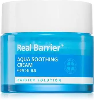 Real Barrier Aqua Soothing Gel-crme Hydratant Pour Apaiser La Peau TU прозрачный