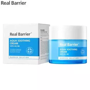 Real Barrier Aqua успокаивающий крем 50 мл. - Корейский уход за кожей 50 ml.