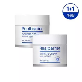 Real Barrier Extreme Cream Light 70 мл 1+1 Специальный набор (+70мл)