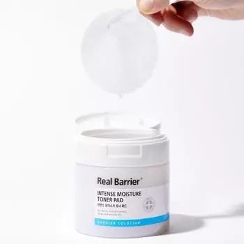 Real Barrier Подушечки с тонером для интенсивного увлажнения 200 мл 100 шт.