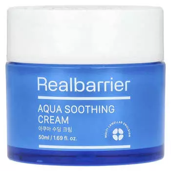 Real Barrier, Успокаивающий крем Aqua, 1,69 жидких унций (50 мл)