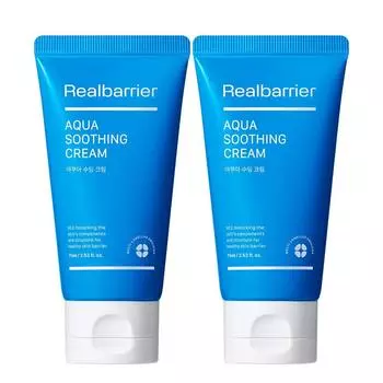 Real Barrier Успокаивающий крем Aqua (тип трубки) 75мл, 2шт.