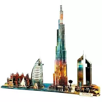 Real Honey Night Metalper Архитектура Аркады Башня Собор Стадион Стадион Серия стадионов Корея 3d Головоломка