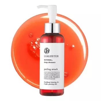 Real Laster Retinol Deep Cleanser Peeling Attack 110 г Примерно 1 запас пены для снятия макияжа в месяц [Очищающее средство для снятия макияжа]
