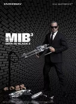 Real Masterpiece Collectible Men in Black Tommy Lee Jones as Agent K 1/6 Figure/ 3