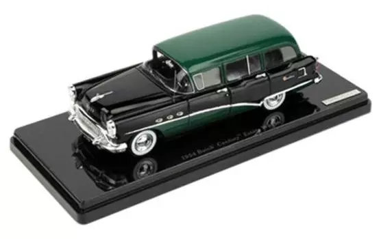 Реальный масштаб Buick Century Estate 1954 года, черный готовый продукт 1/43