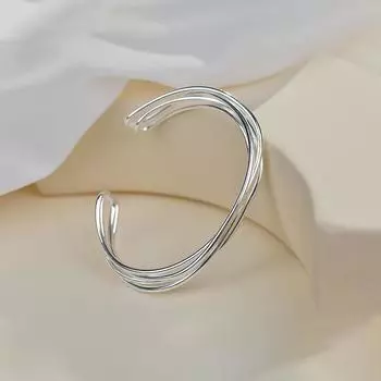 Real Shot S999 Foot Silver Niche Design с двухслойным браслетом с обмоткой, персонализированный серебряный браслет Adjustable size