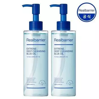 REALBARRIER Extreme Deep Cleansing Blue Oil 200мл 1+1