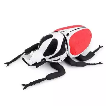 Realistic Beetle Plush Toy 10 Inch Beetle Stuffed Soft Crustacean Unique Beetle Toy Model Doll Kids Animal, Model, Gift…