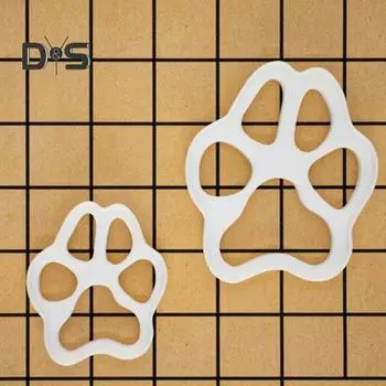 Реалистичная форма для печенья, многоразовая креативная форма для печенья с принтом кошачьей лапы S