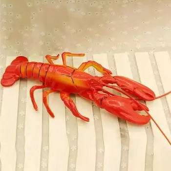 Реалистичная имитация модели лобстера, декор, искусственный креативный реалистичный лобстер, реквизит для фотосъемки, украшение магазина крабов