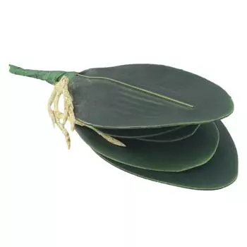 Реалистичная искусственная бабочка орхидея шелковый лист цветок имитация декора дисплей