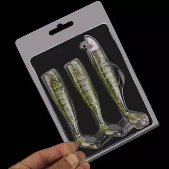 Реалистичная практичная рыболовная приманка + замена рыбьего хвоста