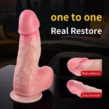 Реалистичное дилдо для женщин - мягкая реалистичная секс-игрушка для взрослых для одиночного удовольствия