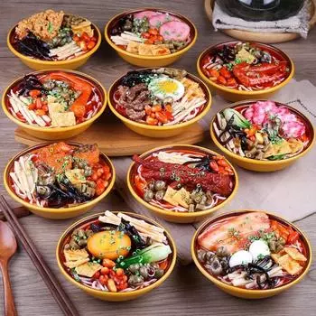 Реалистичные формы для риса в виде лапши Искусственная реалистичная модель лапши, идеально подходящая для декора головоломок и художественных проектов