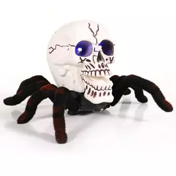Реалистичные Omni Хэллоуин пульт дистанционного управления Череп розыгрыши светящиеся страшные Хэллоуин пульт дистанционного управления игрушка реквизит для праздничного украшения