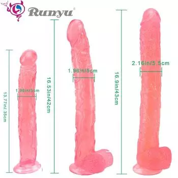 Реалистичный большой длинный фаллоимитатор, пенис RUNYU, игрушки для взрослых, член, секс-игрушка для женщин, мастурбация