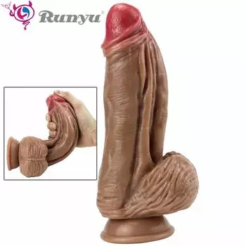 Реалистичный фаллоимитатор 25 см с двойной плотностью, анальный фаллоимитатор, огромный фаллоимитатор на присоске, малайский фаллоимитатор, гигантский анальный дракон, толстый фаллоимитатор, секс-игрушки