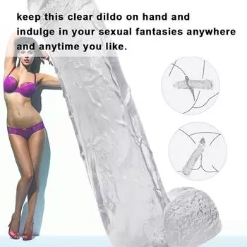 Реалистичный фаллоимитатор 31 см, фаллоимитатор с присоской, игра без рук, безопасный для тела материал и секс-игрушка для взрослых, женщин, фаллоимитатор для взрослых для анала 31cm