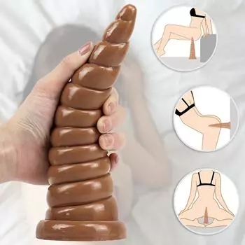 Реалистичный фаллоимитатор-мастурбатор, анальная игрушка, кристаллический фаллоимитатор на присоске, пенис, оргазм, секс-игрушка, точка G, эротическая игрушка для взрослых, персонаж 22.5cm