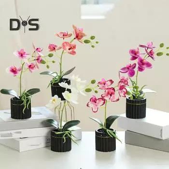 Реалистичный искусственный цветок, не выцветающий, практичный цветок широкого применения, имитация цветка белый