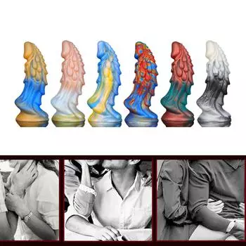 Реалистичный монстр-дилдо, эякулирующий дилдо, жидкий силикон, двойная плотность, монстр-пенисы для женщин, вагины, красочные S