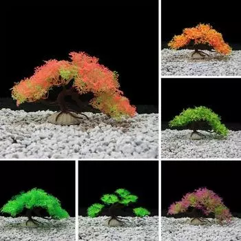 Реалистичный невыцветающий аквариум для рыб, ландшафтный дизайн, моделирование, поставка резервуаров для растений