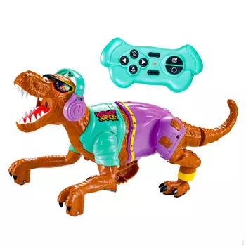 Реалистичный RC Ходячий Динозавр Игрушки с Пультом Управления Интерактивная Игрушка для 3 4 5 6