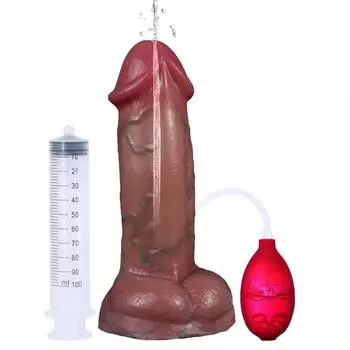 Реалистичный сквирт-дилдо, эякулирующий искусственный пенис, секс-дилдо для женщин с сильной присоской, многоразовая силиконовая коллекция S8003