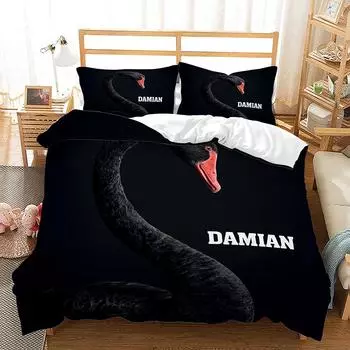 Реализм Крупным планом Животных 3D Цифровой Комплект из Трех Предметов Пододеяльник 135 * 200 (two-piece set) 90g