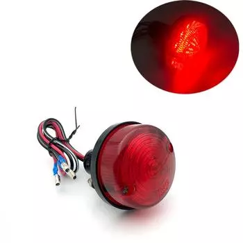 REALZION 12 В светодиодный универсальный задний фонарь для мотоцикла, задний стоп-сигнал, стоп-сигнал для Yamaha Kawasaki Harley KTM BMW Honda Suzuki Red красный