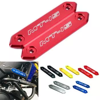 REALZION Алюминиевые аксессуары для мотоциклов с ЧПУ, чехол для кузова, процесс анодирования, декоративный чехол для Yamaha MT15 MT-15 MT 15 2018-2020 black чёрный