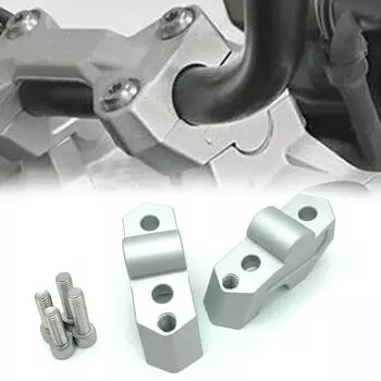 REALZION аксессуары для мотоциклов, руль, подъемный зажим, комплект высоты для F850GS F 750GS 850GS F750GS 850 GS 2018 2019 Silver серебряный