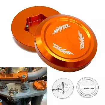 REALZION мотоциклетная передняя вилка с ЧПУ, подвеска, верхняя декоративная крышка для KTM DUKE 125 200 250 390 690 990 1090 1190 1290