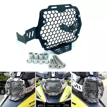 REALZION мотоциклетная решетка для фар, защитная крышка для SUZUKI V-STROM 1050 XT 1050XT VSTROM1050 20-21 NO LOGO