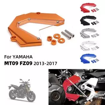 REALZION защита цепи мотоцикла, крышка двигателя, защитный чехол на переднюю звездочку для Yamaha MT09 FZ09 MT-09 FZ-09 MT FZ 09 2013 2014 2015 2016 красный