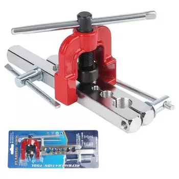 Инструмент для развальцовки медных труб с пластинчатым стержнем CT-2010 Расширитель медных труб Охлаждение Вода Газ Тормоз CT-2020