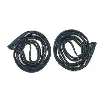 Rear Door Rubber Seals Weatherstrip For 2003-2007 Honda Accord Left & Right Side